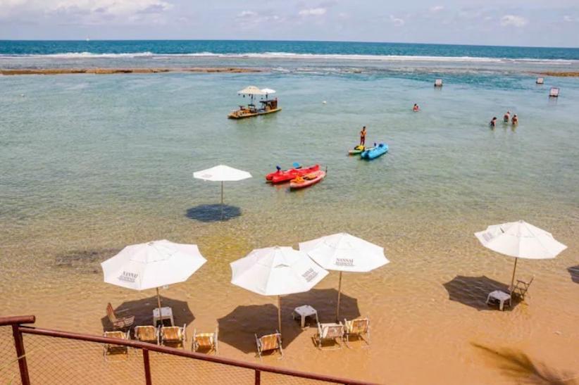 Flat Nannai Residence- Praia De Muro Alto Pôrto das Galinhas 외부 사진